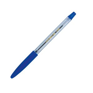 Penna a sfera (con impugnatura in gomma) JOBMAX, blu