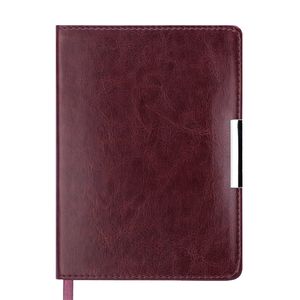 Diary dated 2019 SALERNO, A6, 336 pages brown