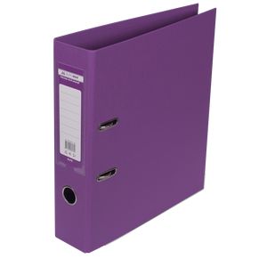 Double-sided recorder "ELITE" BUROMAX, A4, end width 70 mm, lilac