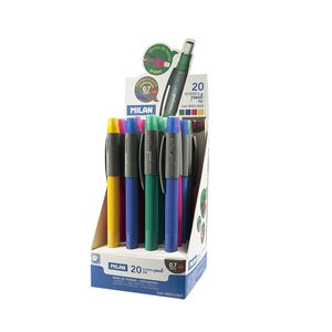 Mechanical pencil PL1 Touch HB, 0.7mm, display, assorted