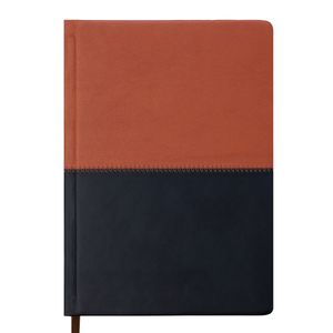 Diary dated 2019 QUATTRO, A5, 336 pages brown + black