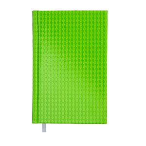 Undated diary DIAMANTE, A6, 288 pages, light green