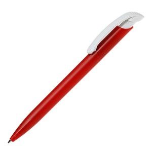 Bolígrafo - Transparente (Ritter Pen) Rojo blanco