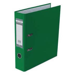 Rejestrator jednostronny A4 LUX, JOBMAX, szer. zakończenia 70mm, kolor zielony