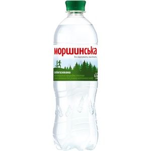 Agua mineral ligeramente carbonatada, 0,5 l, "Morshinska", PET