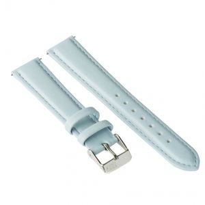 Watch strap ZIZ (pale blue, silver) (4700063)