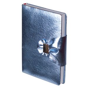 Tagebuch undatiert CLUTCH, A5, blau