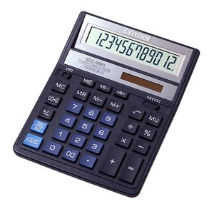 Calculatrice Citizen SDC-888 ХBL, 12 chiffres, bleue