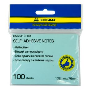 Note pad 76 x 102mm, 100 sheets, assorted
