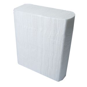 Asciugamani di carta tipo Z, 200 pz., 2 gomitoli, bianco