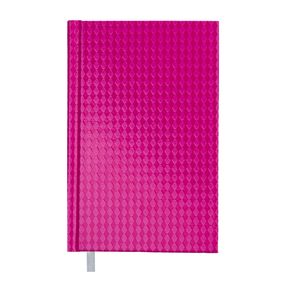 Undated diary DIAMANTE, A6, 288 pages, raspberry