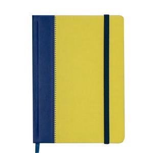 Diary dated 2019 SIENNA, A5, 336 pages, blue-yellow