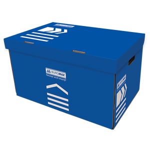 Archivbox, BUROMAX, blau