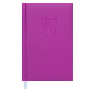 Diary dated 2019 MEMPHIS, A6, 336 pages, raspberry
