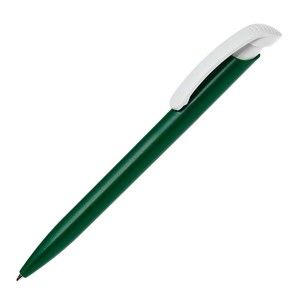 Długopis - przezroczysty (Ritter Pen) Zielony biały