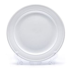 Round porcelain plate D300