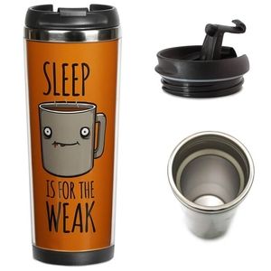 Thermo mug "Sleep for the weak" (21056)