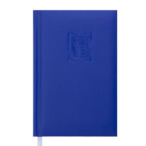 Dziennik z datą 2019 MEMPHIS, A6, 336 stron, kolor jaskrawoniebieski