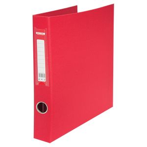 Folder with 4 rings A4 BUROMAX, end width 40 mm, red
