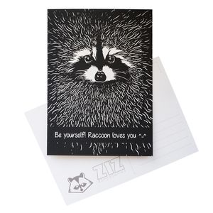 Postcard "Raccoon" (39018)
