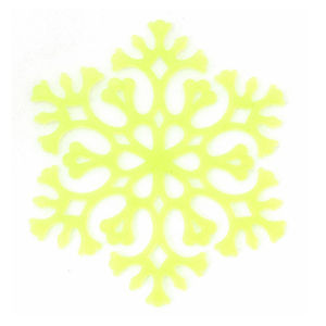 Flocon de neige décoratif (lot de 4 pièces)