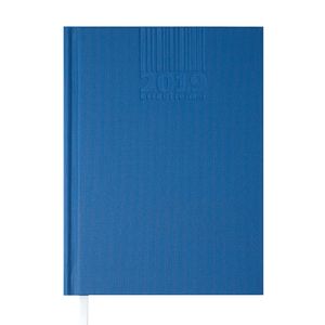 Ежедневник датированный 2019 BRILLIANT, A5, 336 стр., синий
