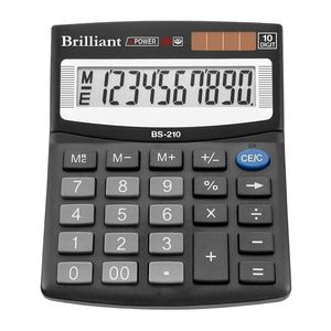 Calculadora Brilliant BS-210, 10 dígitos