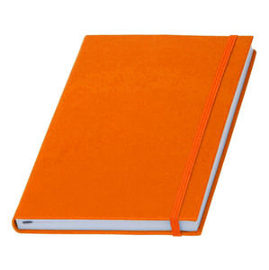 Notizbuch, orange Tukson A5 (White Line)