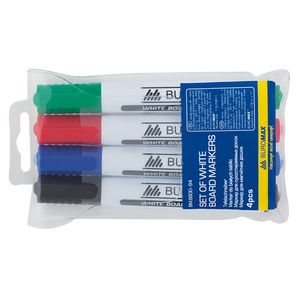 Set: 4 dry erase board markers, JOBMAX