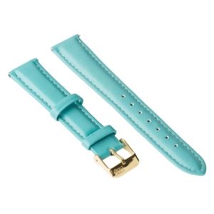 Watch strap ZIZ (sky blue, gold) (4700082)