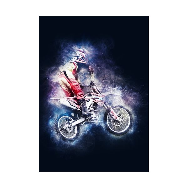 Poster A0 "Motorcycle"