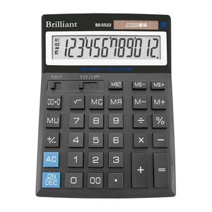 Calculadora Brilliant BS-5522, 12 dígitos