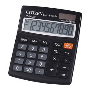 Calcolatrice Citizen SDC-810BII, 10 cifre