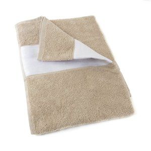 Towel with white border 50x100, 420G