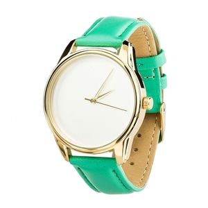 Uhr „Minimalism“ (Armband mint - türkis, gold) + zusätzliches Armband (4600280)