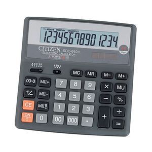 Calcolatrice Citizen SDC-640 a 14 cifre
