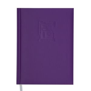 Tagebuch datiert 2019 MEMPHIS, A5, 336 Seiten, lila