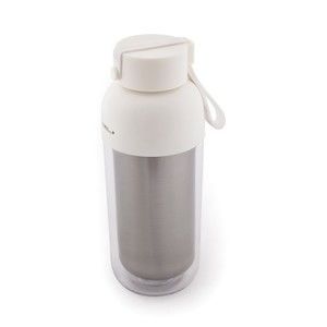 Thermal cup with white handle EXTREMUM 425 ml, plastic