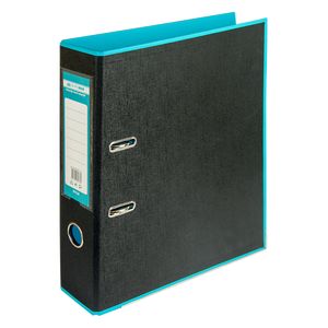 Recorder BUROMAX, A4, 70 mm, PP, blue/black