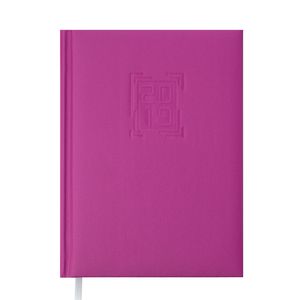 Diary dated 2019 MEMPHIS, A5, 336 pages, raspberry