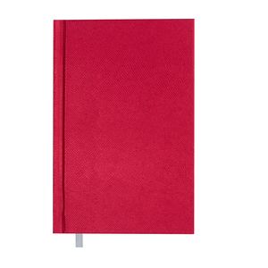 Agenda senza data PERLA, A6, 288 pagine, rosso