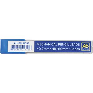 Стержни к механическому карандашу HB 0.7мм, 12шт.