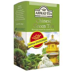 Chińska herbata zielona, ​​100g, "Ahmad", liściasta