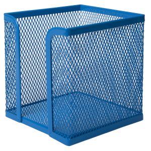 Paper box BUROMAX, metal, blue