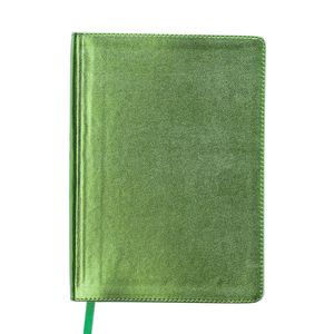 Tagebuch undatiert METALLIC, A5, hellgrün