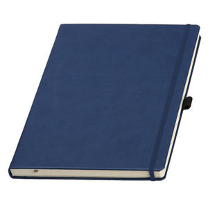 Записная книжка, синяя Туксон А4 (Ivory Line)