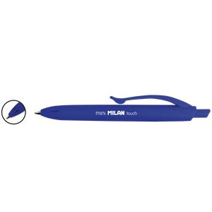 Ballpoint pen MINI P1, display, pack. 40pcs, blue