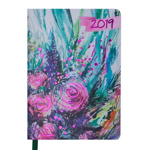 Diary dated 2019 CHERIE, A6, 336 pages, light green