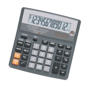 Citizen SDC-620 calculator, 12 digits