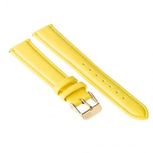 Watch strap ZIZ (lemon yellow, gold) (4700084)